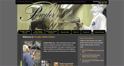 Desktop Screenshot of powderworksinc.com